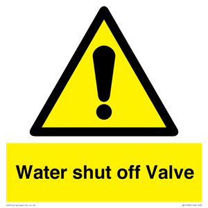 Water shut off Valve